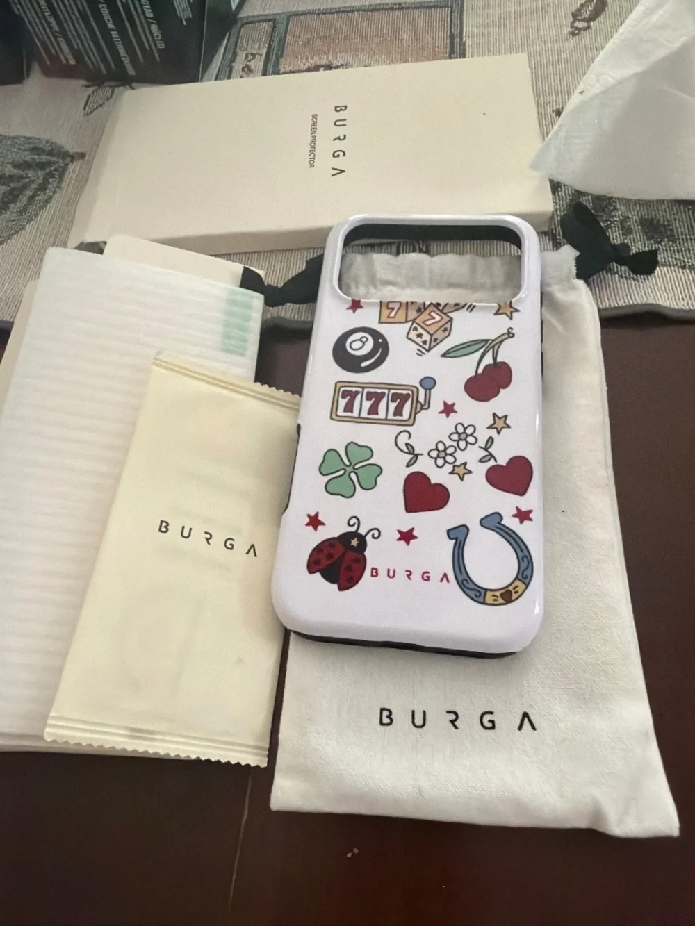 BURGA cell phone case